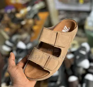 Men’S Super Classic Brown Zara Leather Sandals