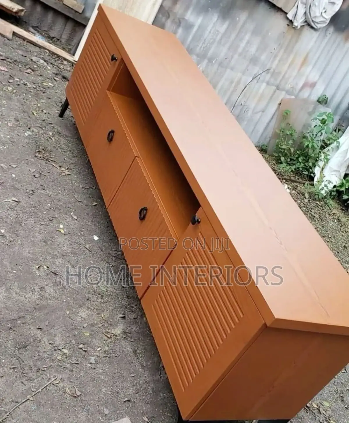 5ft Brown Tv Stand