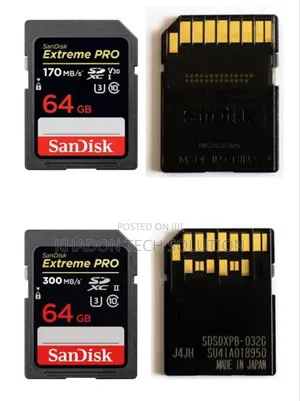 64 Gb Memory Card Show
