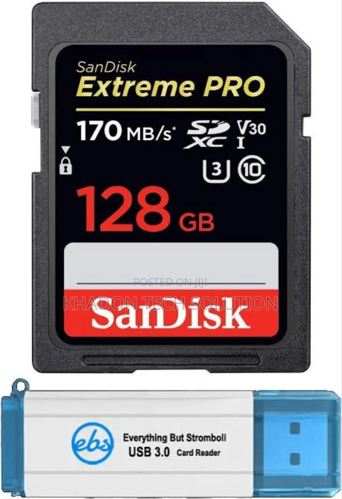 128 Extreme Pro Gb of Memory Card