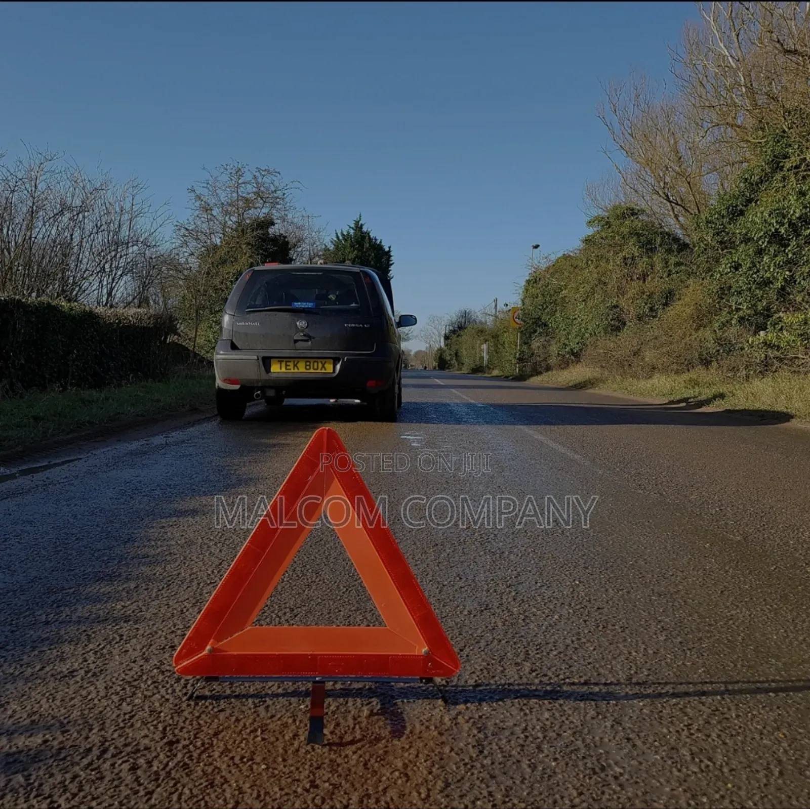 Warning Triangle Car Reflector
