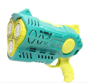 Big Size Rechargeable Bazooka Bubble Gun for Kids and Bars