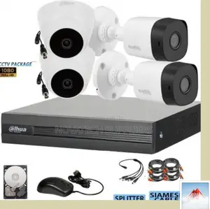 4 Channel 2mp Full Color CCTV Camera Kit 500gb Hard Disk