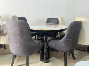 Affordable Circular Four Seats Dinning Table