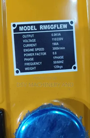 6kva Japanese Welding Generator