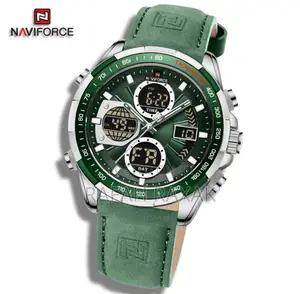 Men’S Classic Navi Force 9197 Luxury Sport Chronograph Watch