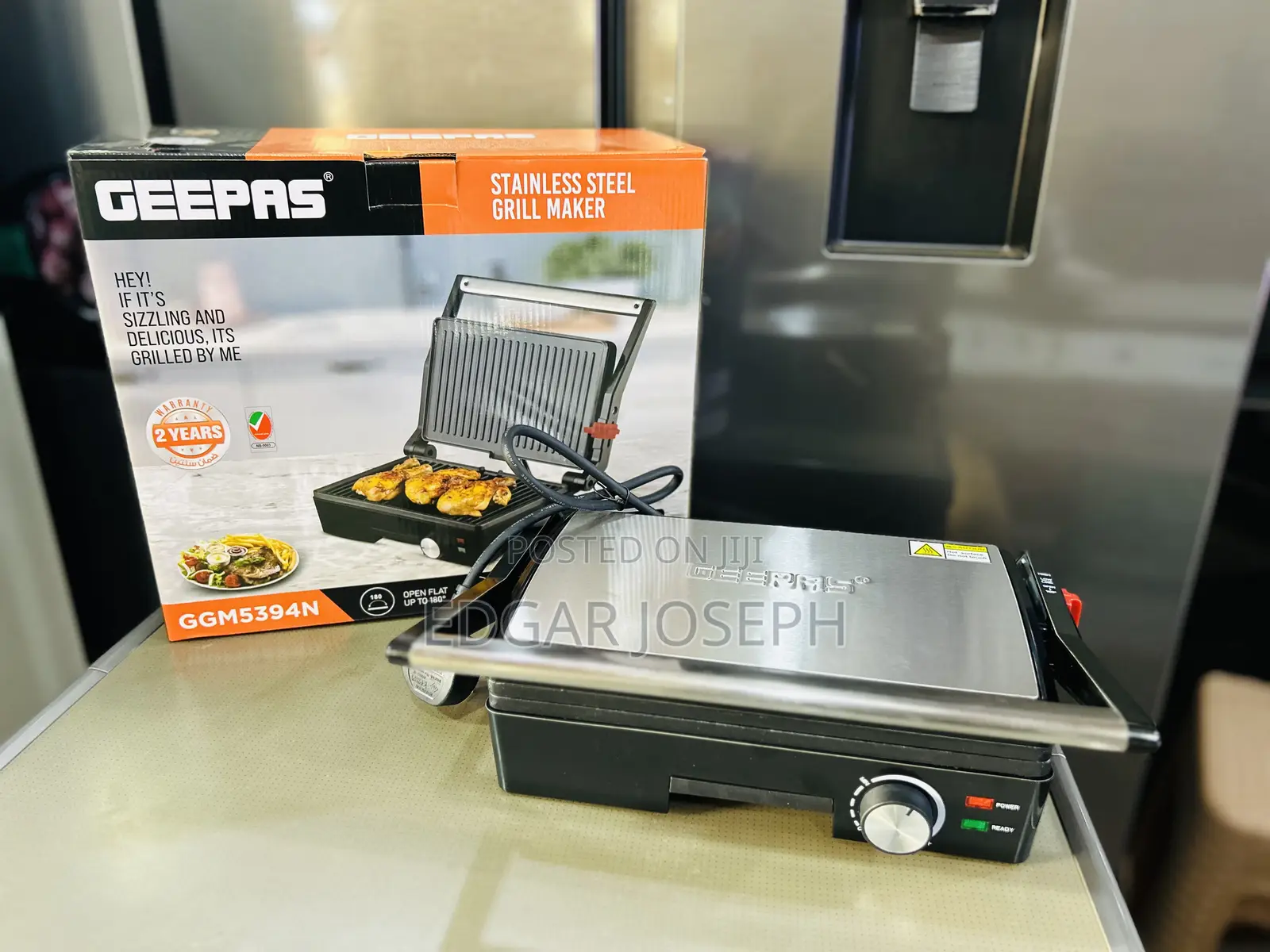 Sandwich Grill Maker Geepas