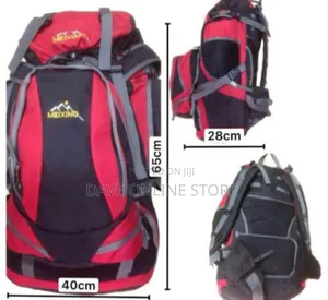 Tourist Travel Backpack-Red