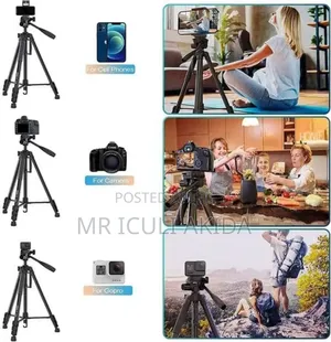 1.5mtrs Height Phone,Gopro,iPad Camera Holder Tripod Stand