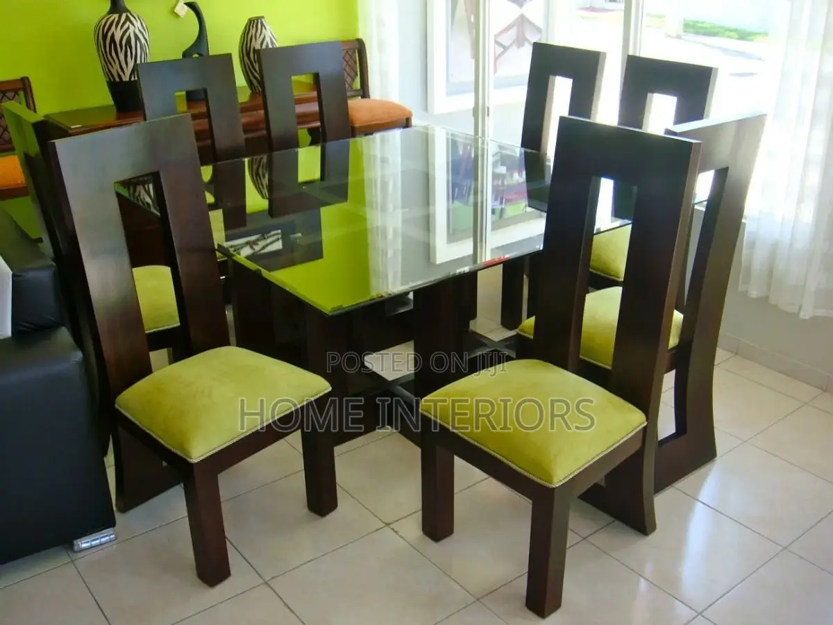 Coffee Brown Eight Seater Dinning Table