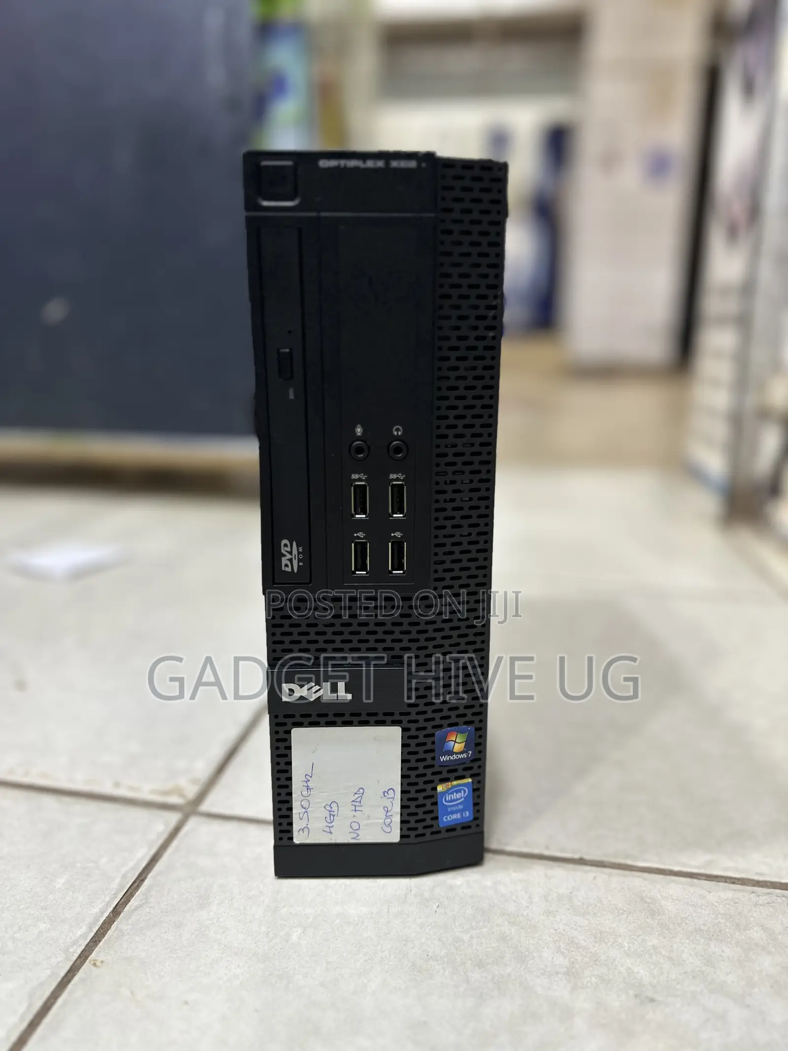 Desktop Computer Dell 8GB Intel Core I3 HDD 500GB