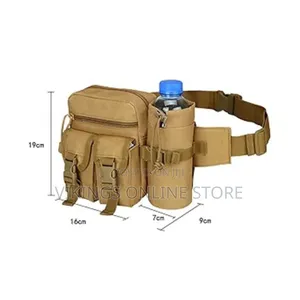 Water Bottle Pouch Men Waterproof Outdoor Sports Hiking Bag