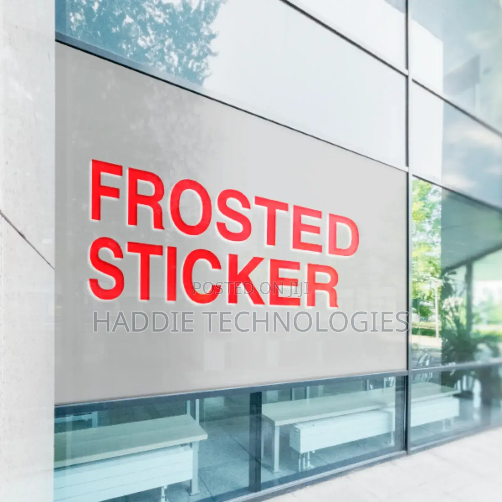 Frost Stickers No See Through
