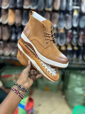 Brown Timberland High Boots Shoes
