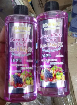 Nano White Gluta Face and Body Oil