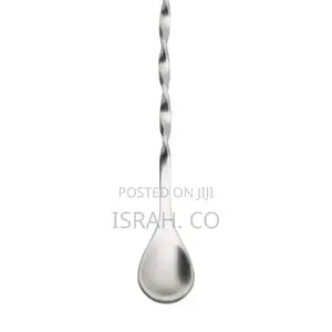 1pc Stainless Steel Cocktail Bar Spoon