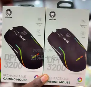 Green Lion Rechargeable Gaming Mouse