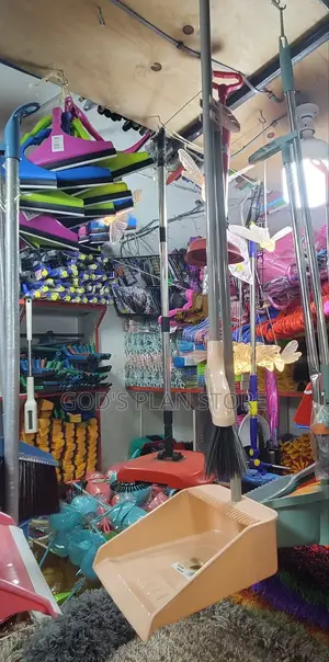 Dust Pans With Broom