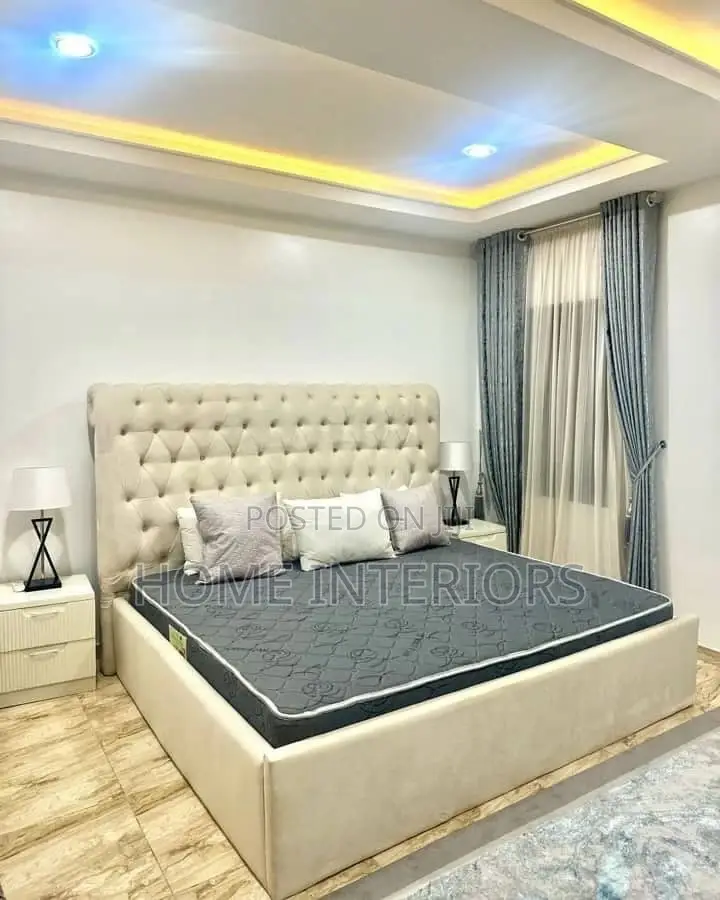Light Gray 5 by 6 Bed