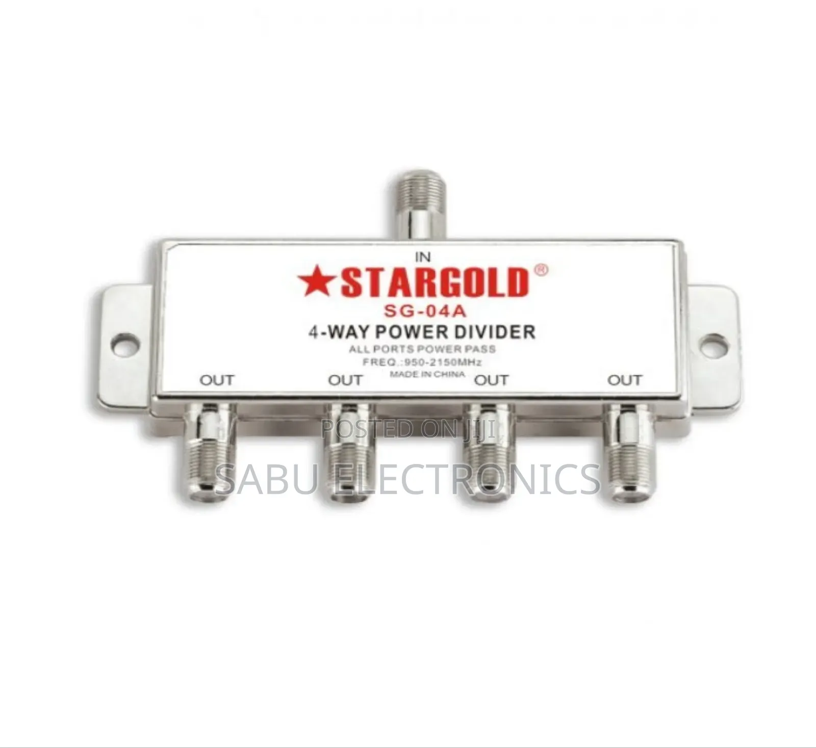4 Way Splitter for Antenna and Dish
