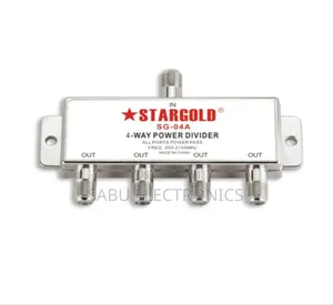 4 Way Splitter for Antenna and Dish