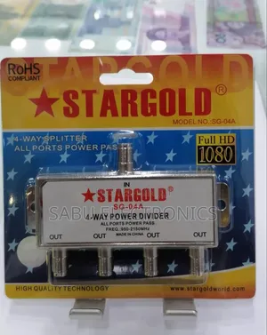 4 Way Splitter for Antenna and Dish
