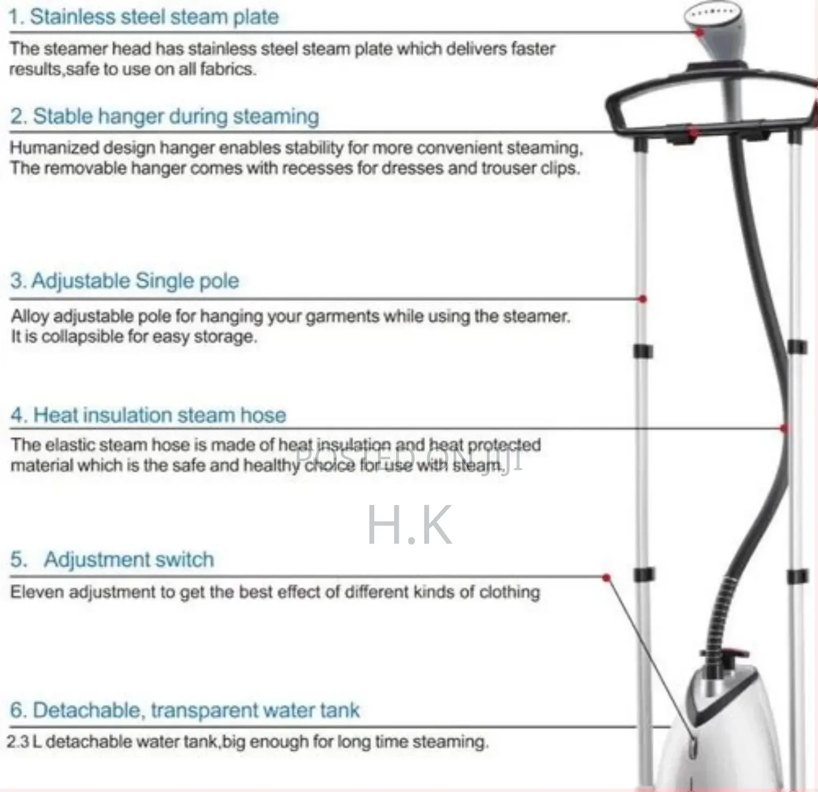 Sonifer Sf-9086 Garment Steamer.