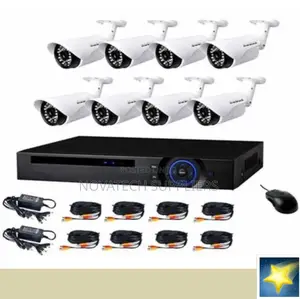 8 Channel Hik Vision CCTV Camera Kit / Turbo Full Dh Koh