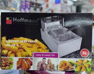 Hoffmans Electronics 6l Electric Deep Fryer, Model Hm-88-1.