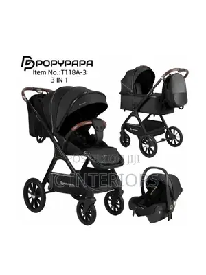 Popypapa 3in1 Compact Travel Stroller