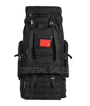 Travel/ Mountain/Safari Bag Red Black