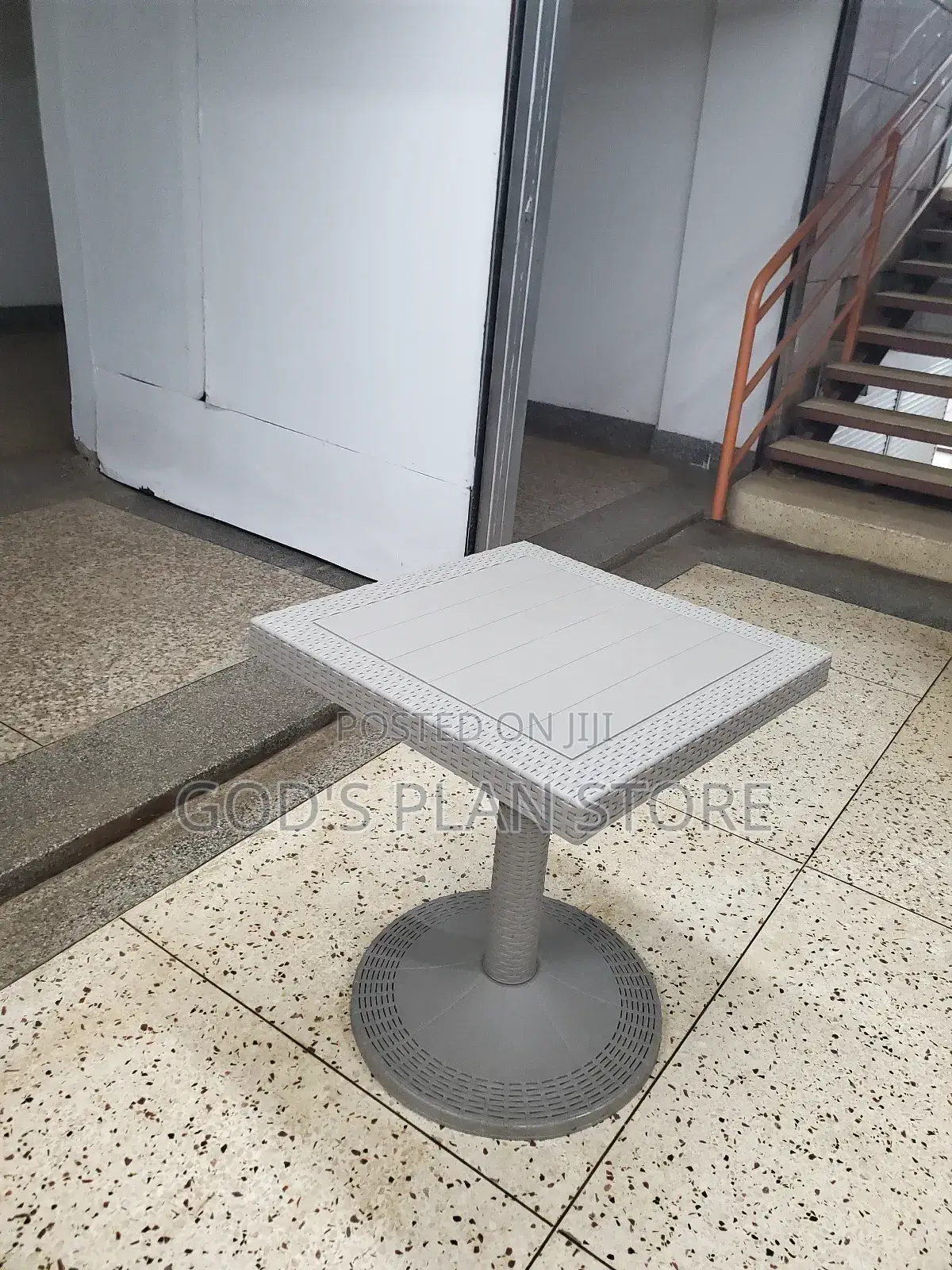 Plastic Dining Table Dining Table Gray