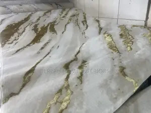 Modern Gold Carpet 112