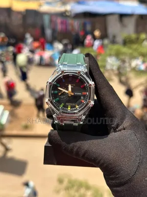 G Shock Water Resistant Watch With Long Lasting Battery