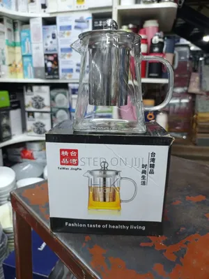 Glass Teapot With a Removable Infuser