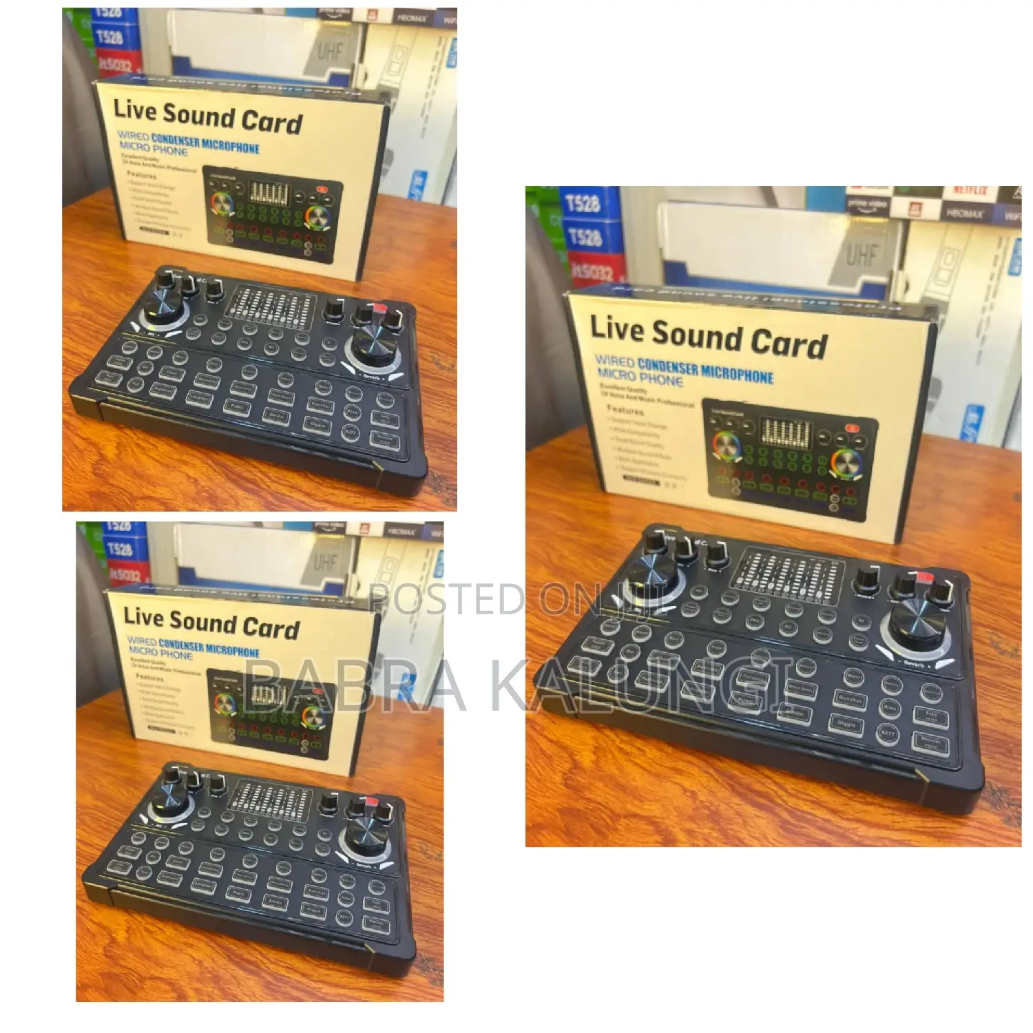 Live Sound Card