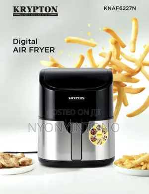 Krypton 4.5liters Digital Air Fryer With 2yrs Warranty