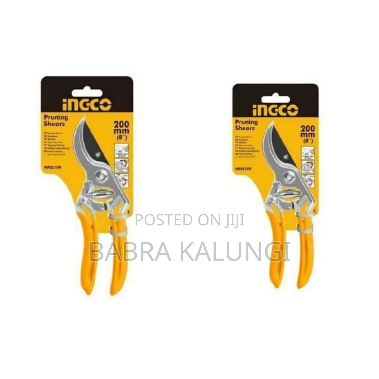 Ingco Pruning Shear - Orange /