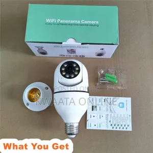 Light Bulb Wireless Ptz Wifi Panorama Camera