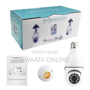 Light Bulb Wireless Ptz Wifi Panorama Camera