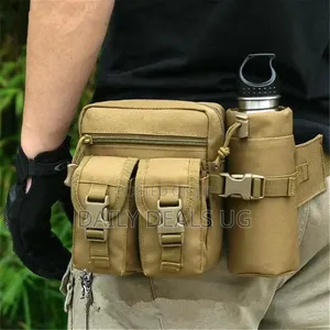 Waist Pack Nylon Hiking Water Bottle Phone Bag