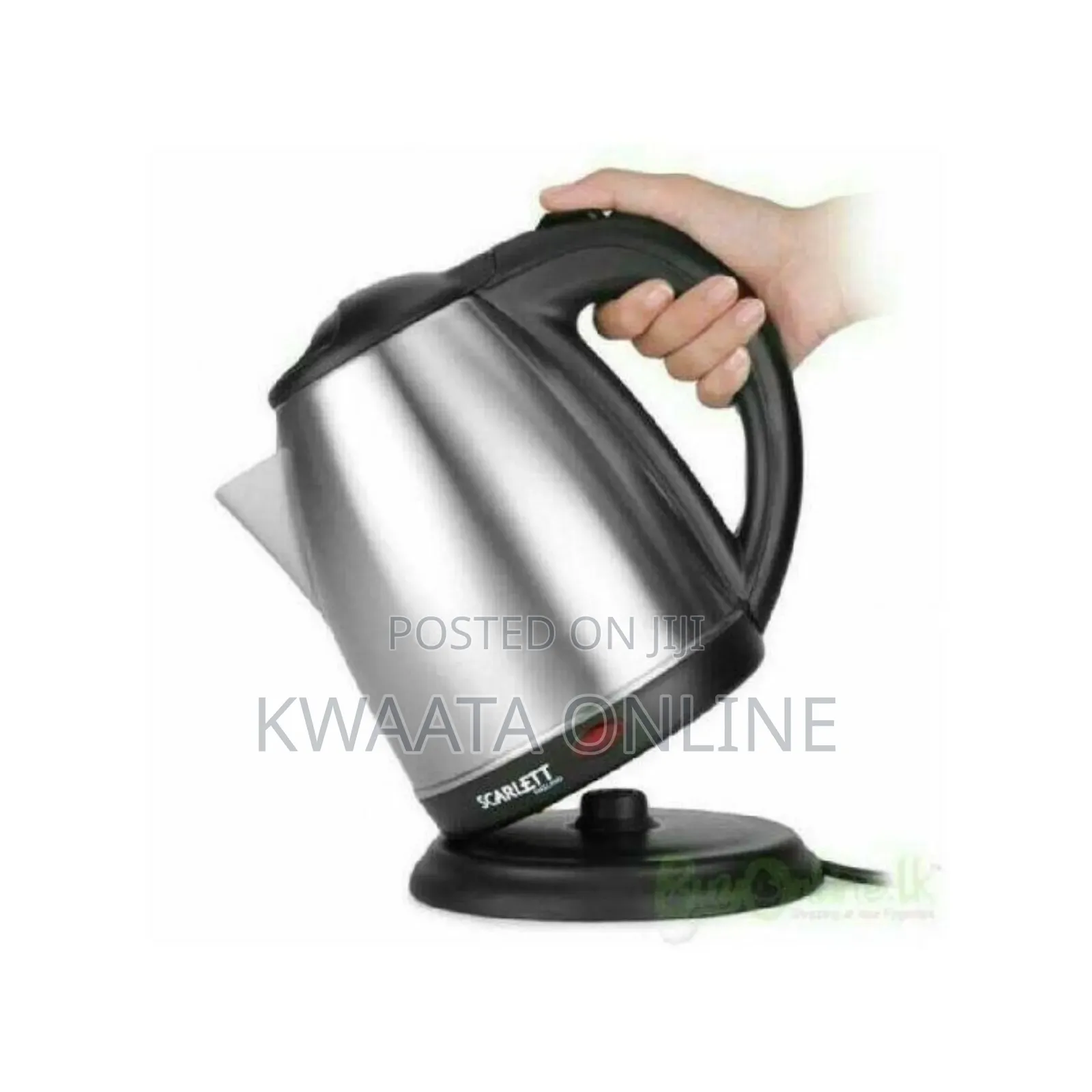 Scarlett Fast Boiling Percolator, 2litres- Silver
