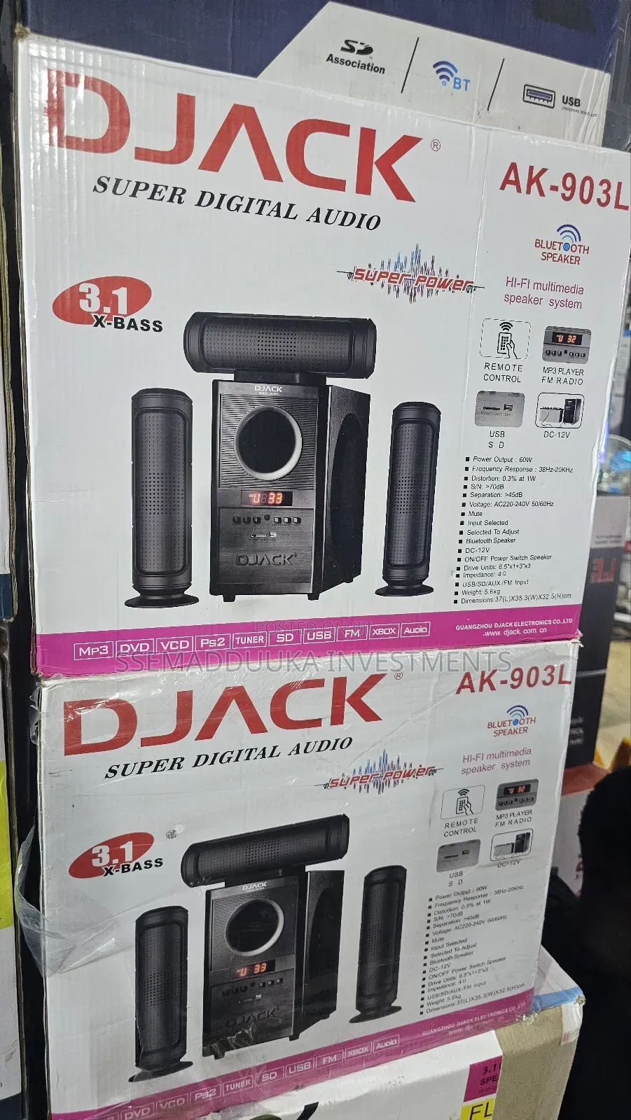 D Jack Ak-903l Super Digital Audio