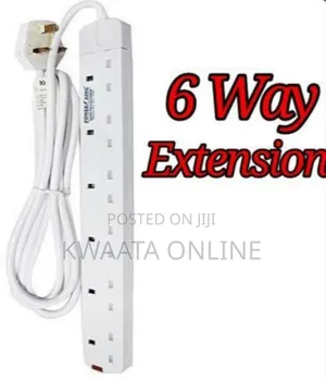 Power King 6 Way Extension Multi Socket-3m