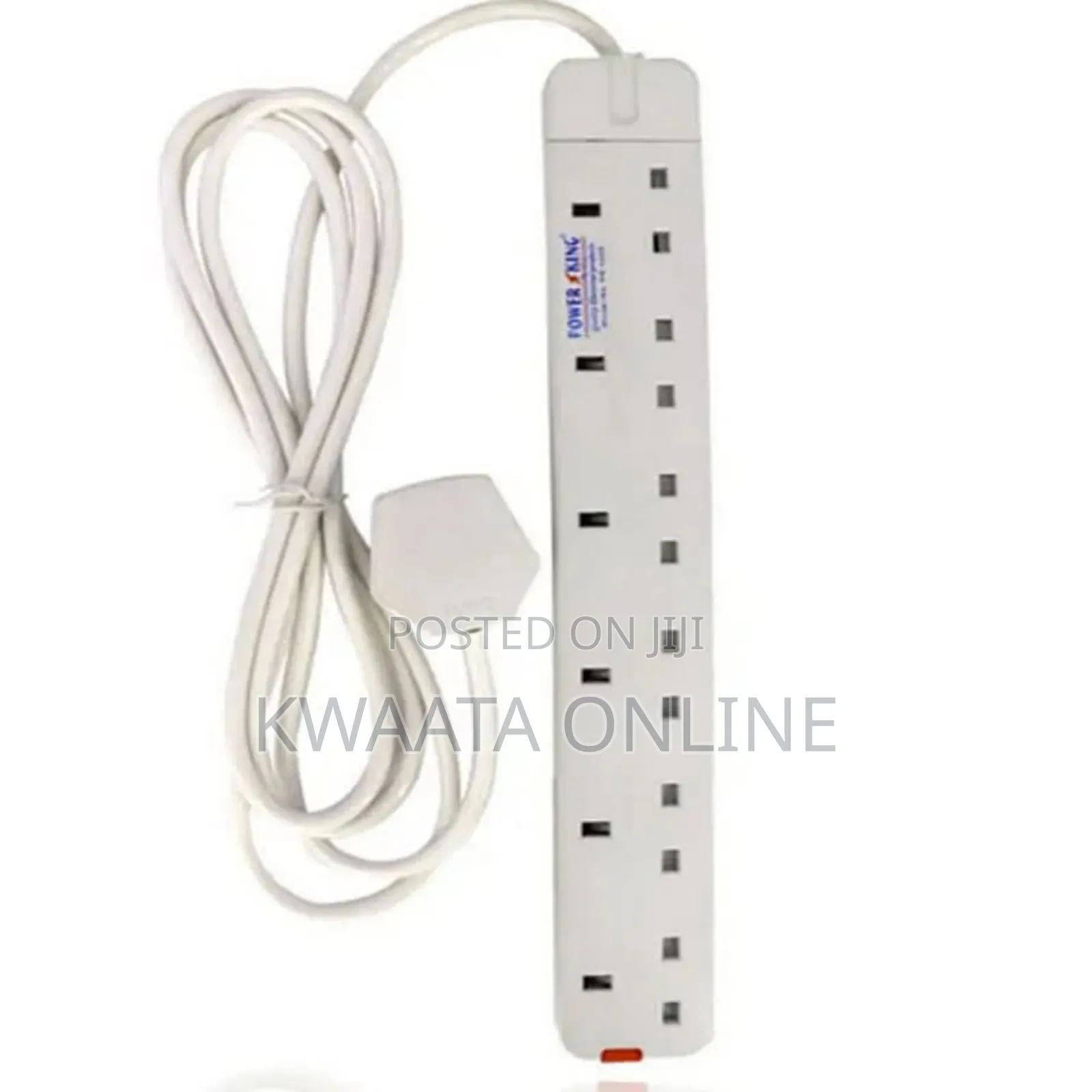 Power King 6 Way Extension Multi Socket-3m
