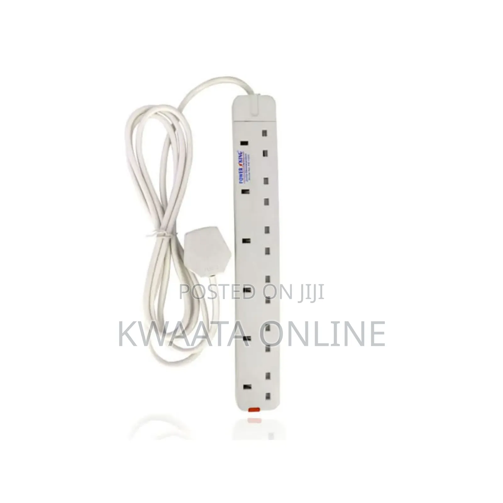 Power King 6 Way Extension Multi Socket-3m