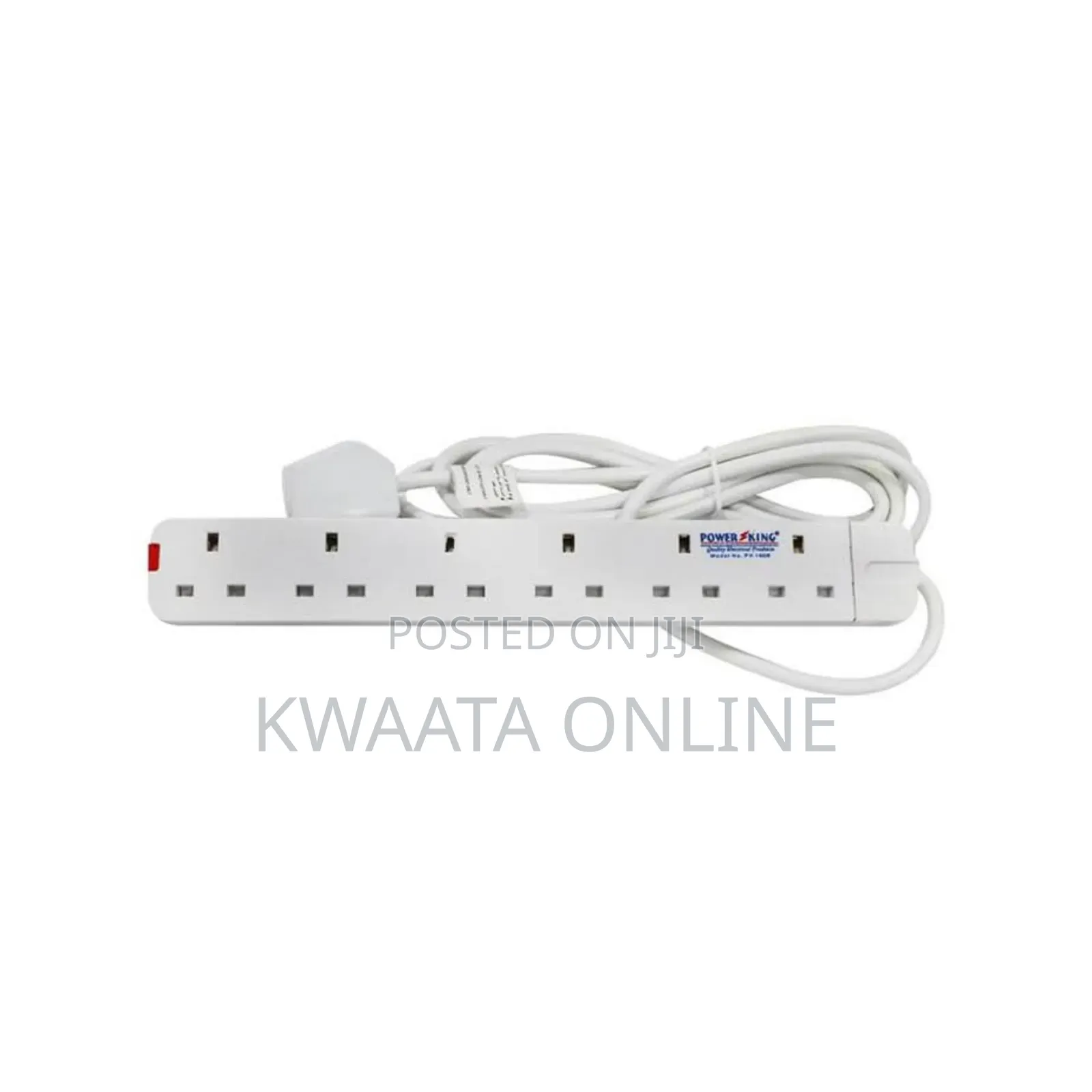 Power King 6 Way Extension Multi Socket-3m