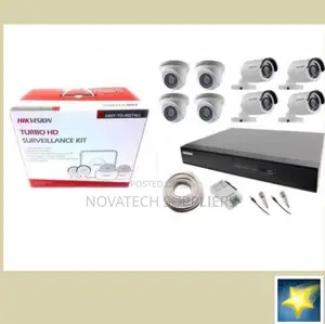 8 Channel Hik Vision Color Vu Camera Full Kit 1tb Hard Disk