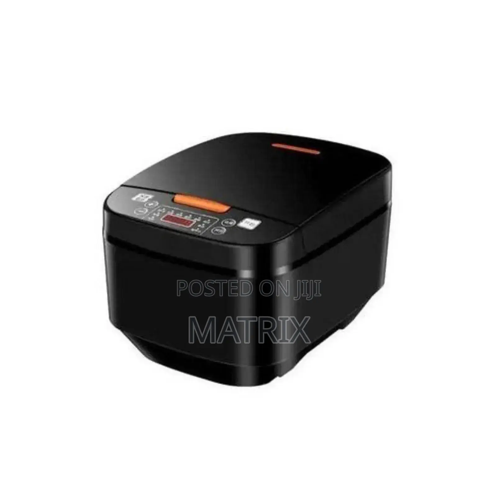 Silver Crest Digital Electric Rice Cooker - Black