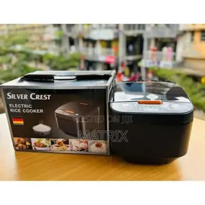 Silver Crest Digital Electric Rice Cooker - Black